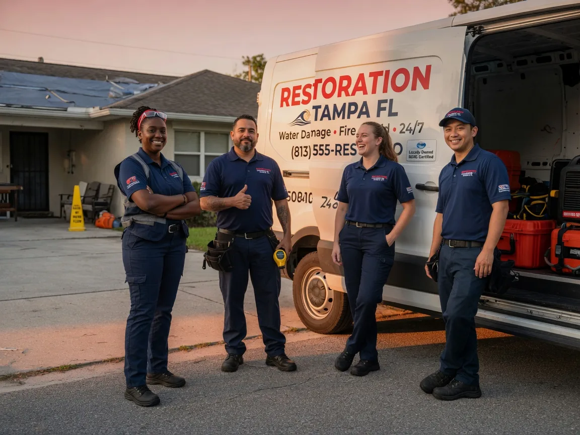 Water Damage Restoration company in Stowell, TX